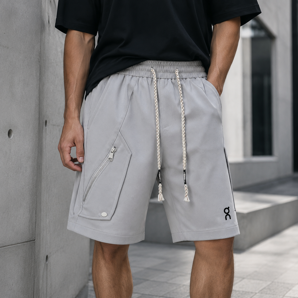 Stratus F1 Utility Cargo Shorts.